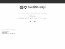 Tablet Screenshot of hanskatzenberger.de